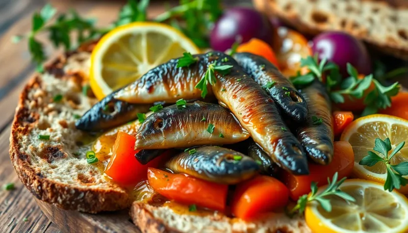 Anchois en conserve : un allié inattendu pour la santé de vos yeux fatigués